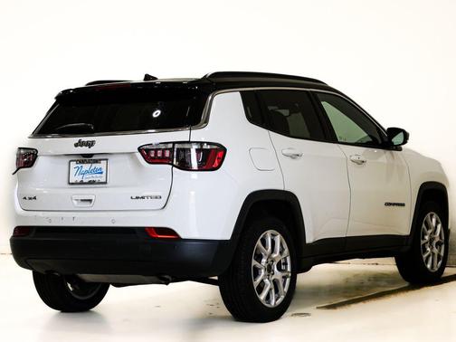 Bright White Clearcoat 2025 Jeep Compass Limited