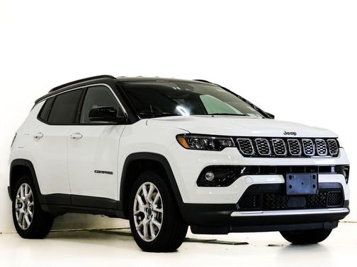 Bright White Clearcoat 2025 Jeep Compass Limited