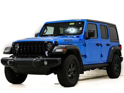 Hydro Blue Pearlcoat 2022 Jeep Wrangler Willys