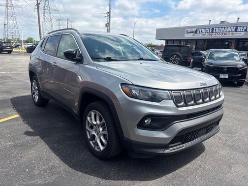Billet Silver Metallic Clearcoat 2022 Jeep Compass Latitude Lux