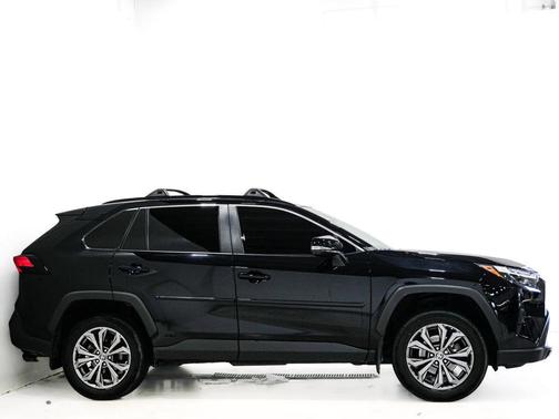 Midnight Black Metallic 2023 Toyota RAV4 Hybrid XLE Premium