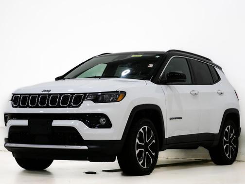 Bright White Clearcoat 2023 Jeep Compass Limited