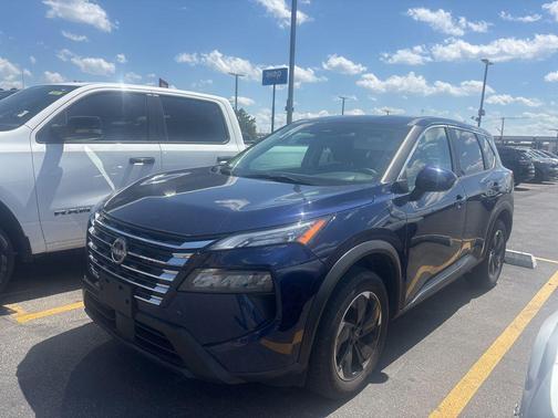 Deep Ocean Blue Pearl 2024 Nissan Rogue SV