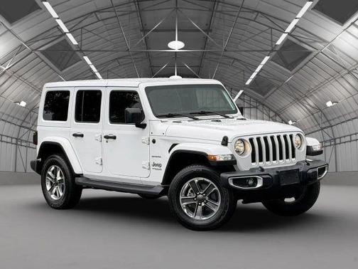 White 2020 Jeep Wrangler Unlimited Sahara