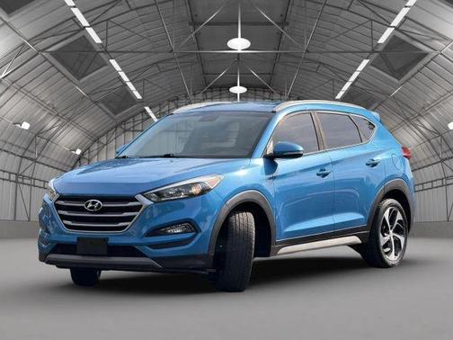 Caribbean Blue 2018 Hyundai TUCSON Sport