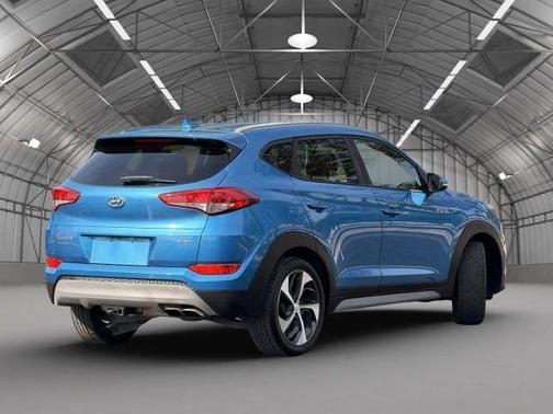 Caribbean Blue 2018 Hyundai TUCSON Sport