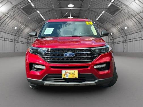 Red 2020 Ford Explorer XLT