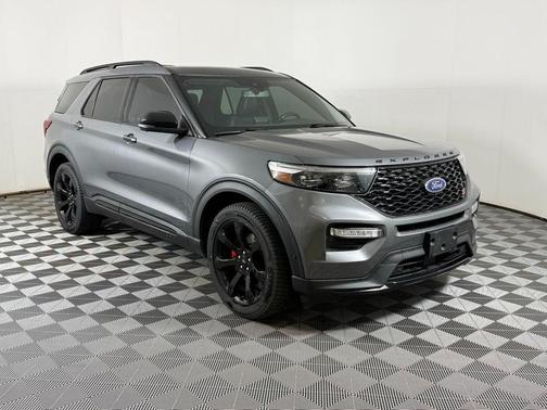 Carbonized Gray Metallic 2021 Ford Explorer ST