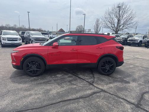 Red Hot 2023 Chevrolet Blazer 3LT