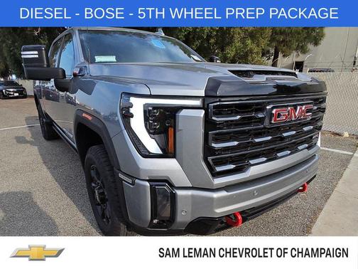 Sterling Metallic 2024 GMC Sierra 2500 AT4