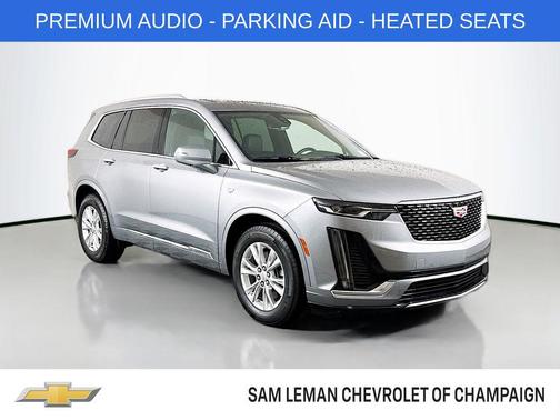 Argent Silver Metallic 2025 Cadillac XT6 Luxury FWD