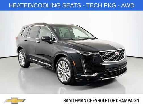 Stellar Black Metallic 2025 Cadillac XT6 Premium Luxury AWD