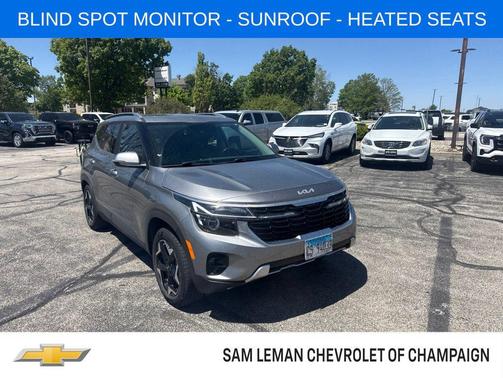 Steel Gray 2024 Kia Seltos EX