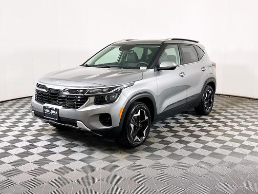 Steel Gray 2024 Kia Seltos EX