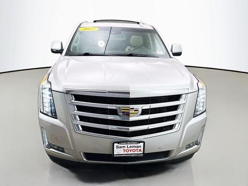 Radiant Silver Metallic 2017 Cadillac Escalade ESV Luxury