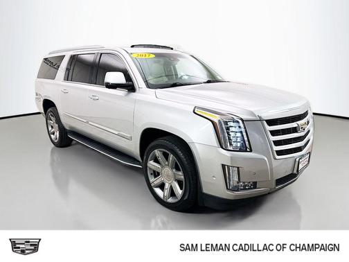 Radiant Silver Metallic 2017 Cadillac Escalade ESV Luxury