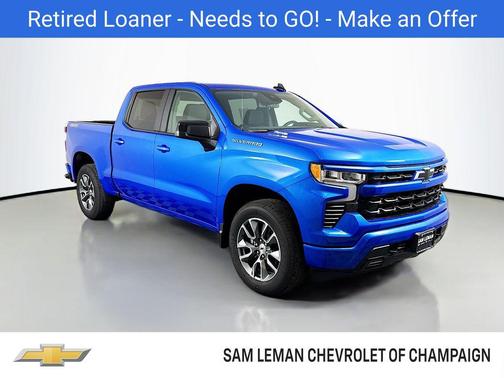 Riptide Blue Metallic 2025 Chevrolet Silverado 1500 RST
