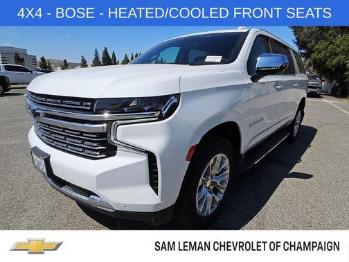 Summit White 2022 Chevrolet Suburban Premier