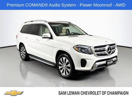 White 2017 Mercedes-Benz GLS 450 4MATIC