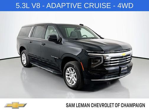 Black 2025 Chevrolet Suburban LT
