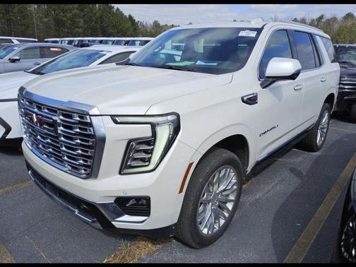 White Frost Tricoat 2025 GMC Yukon Denali