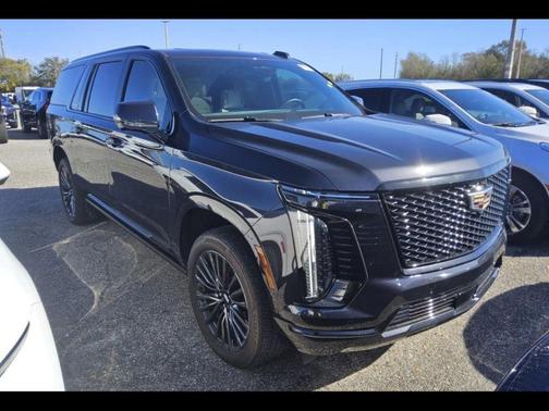 Galactic Gray Metallic 2025 Cadillac Escalade ESV Sport Platinum
