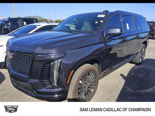 Galactic Gray Metallic 2025 Cadillac Escalade ESV Sport Platinum