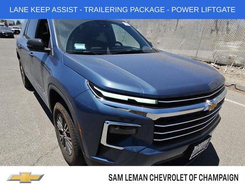 Lakeshore Blue Metallic 2024 Chevrolet Traverse LT