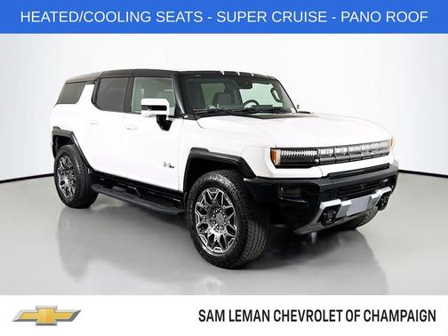 Interstellar White 2024 GMC HUMMER EV SUV 3X