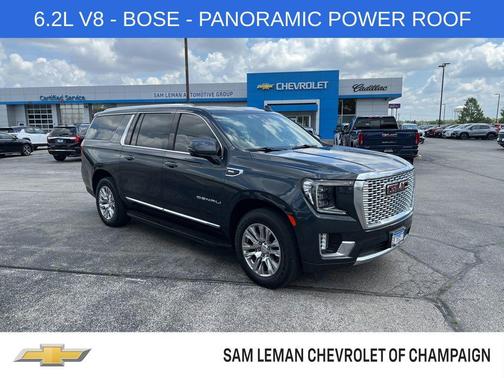 Hunter Metallic 2021 GMC Yukon XL Denali