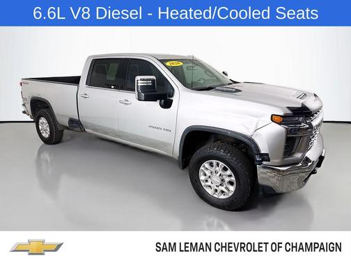 Silver Ice Metallic 2020 Chevrolet Silverado 3500 LTZ