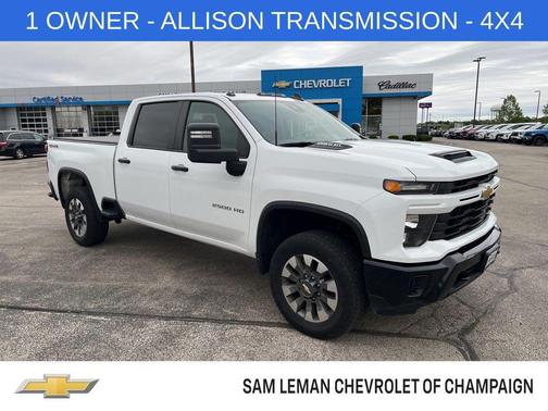 Summit White 2024 Chevrolet Silverado 2500 Custom