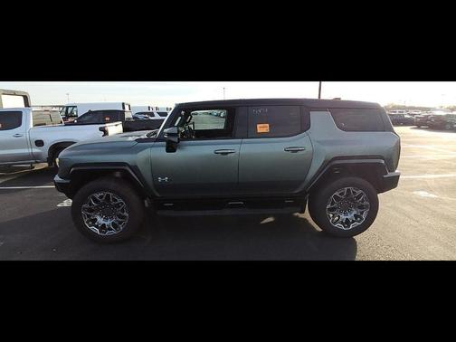 Moonshot Green Matte 2024 GMC HUMMER EV SUV 3X