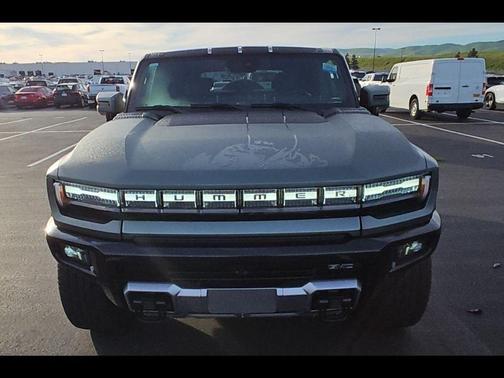 Moonshot Green Matte 2024 GMC HUMMER EV SUV 3X