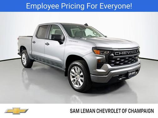 Sterling Gray Metallic 2026 Chevrolet Silverado 1500 Custom