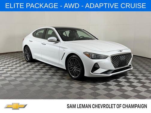 Casablanca White 2019 Genesis G70 2.0T Advanced