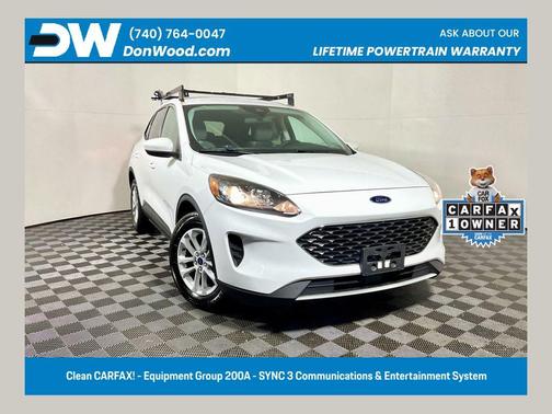 Oxford White 2021 Ford Escape SE