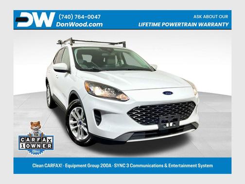Oxford White 2021 Ford Escape SE