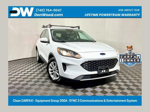 Oxford White 2021 Ford Escape SE