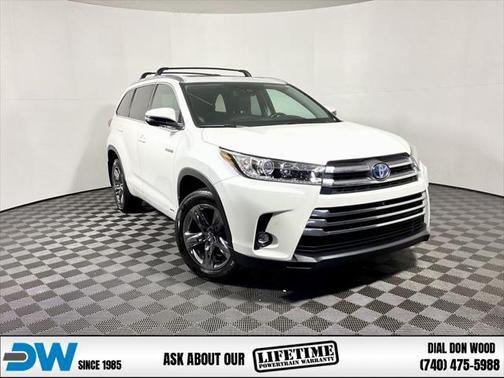 2019 Toyota Highlander Hybrid Platinum