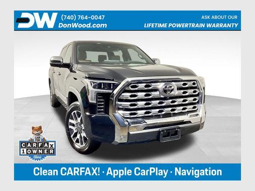 Midnight Black Metallic 2023 Toyota Tundra 1794 Edition