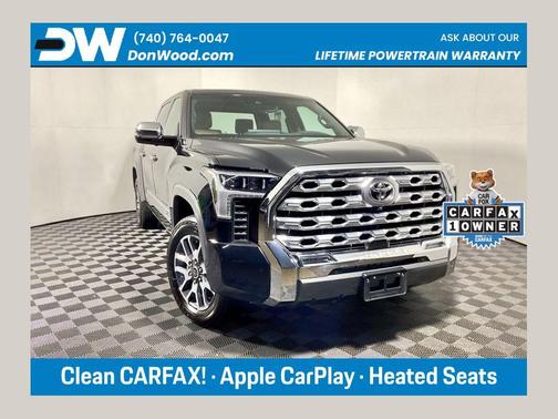 Midnight Black Metallic 2023 Toyota Tundra 1794 Edition