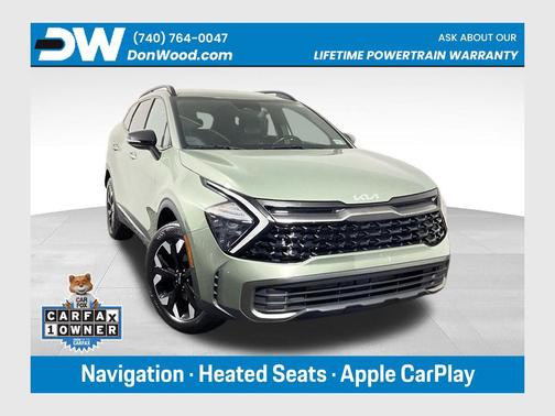 Jungle Green 2023 Kia Sportage X-Line