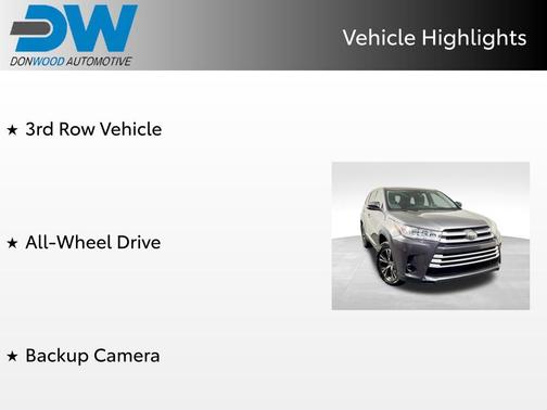 Predawn Gray Mica 2018 Toyota Highlander LE