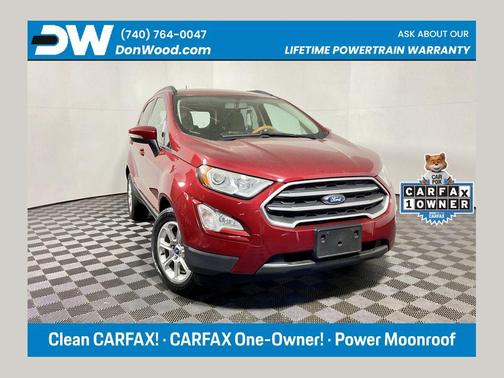 Ruby Red Metallic Tinted Clearcoat 2019 Ford EcoSport SE