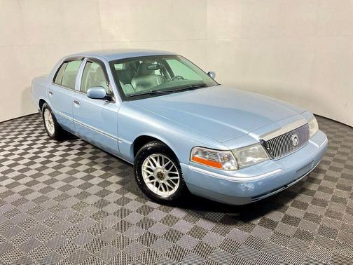 Light Ice Blue Clearcoat Metallic 2003 Mercury Grand Marquis LS