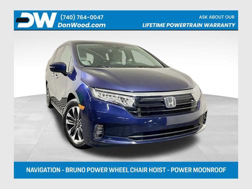 Obsidian Blue Pearl 2022 Honda Odyssey EX-L