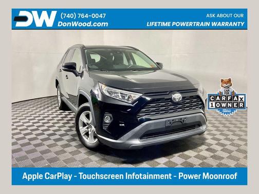 Midnight Black Metallic 2019 Toyota RAV4 XLE