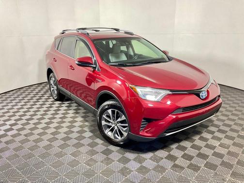 Ruby Flare Pearl 2018 Toyota RAV4 Hybrid LE