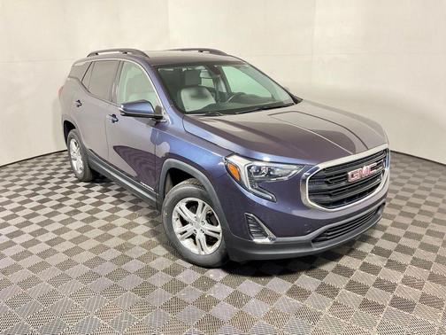Blue Steel Metallic 2019 GMC Terrain SLE